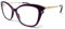 VENICE EYEWEAR OCCHIALI - Neues Modell Lesebrille, Presbyopie, Überanstrengung der Augen, 5-Farben-Design. VENICE Premium Perl - Dioptrien: 1 bis 3,5 (Violett, +2.50)