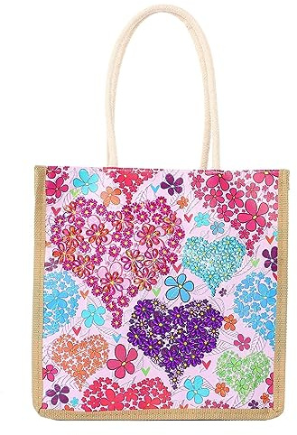 JAWSEU DIY diamantmålning användbar handväska, diamantmålningssats, tote, strass, målning, vikbar, kanvas, trendig handväska för kvinnor, shoppingväska för resor, picknick