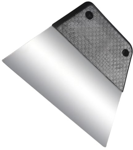 Spatola per tinta – Raschietto in acciaio inox, strumento per pellicola per finestre, tergivetro per installazione di pellicole per finestre