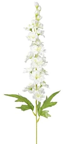 artplants.de Konstgjord blomma riddarsporre VALENRA, vit, 85 cm