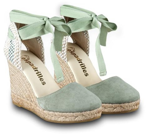 espadrilles, Colin Silk, Zapatos Sandalias Cuña Moda Casual Fashion Cuero