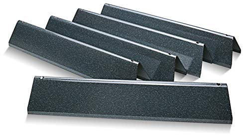 GFTIME 38,9cm 7636 Flavorizer Bar pour Weber Spirit I & II E-310/320/330, S-310/320/330 (avec Boutons de brûleur Avant), émail Plaque Chauffante Gaz Grils Accessoires