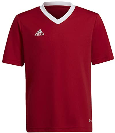 adidas unisex child Entrada 22 Jersey Shirt, Team Power Red 2, Small US