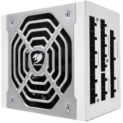 COUGAR Gaming | Alimentation PC Gaming | POLAR1050 80 Plus Platinium 1050W - Ventilateur HDB - Mode zéro Bruit - Structure LLC, DC-DC - Blocs d'alimentation efficacité Platinum