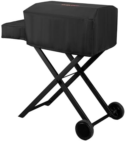 Onlyfire Barbecue Cover, Grill Cover for Grills with Cart and Side Table 7047 7051, Waterproof, Heavy Duty, 600D Oxford