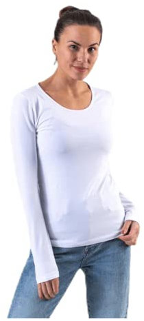 ONLY Damen Shirt LIVE weiß XS