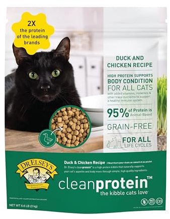 Dr. Elsey's cleanprotein Dry Kibble Duck 6.6 lb Bag