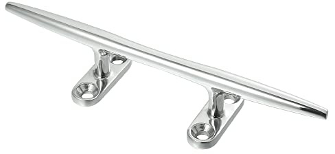 X AUTOHAUX 8 Inch 200mm Stainless Steel Flagpole Cleat Hook for Marine Boat