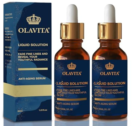 2026 New Olavita™ Serum, Olavita Liquid Solution - Liquid Wrinkle, Reduces Wrinkles and Tightens Facial Skin, Basic