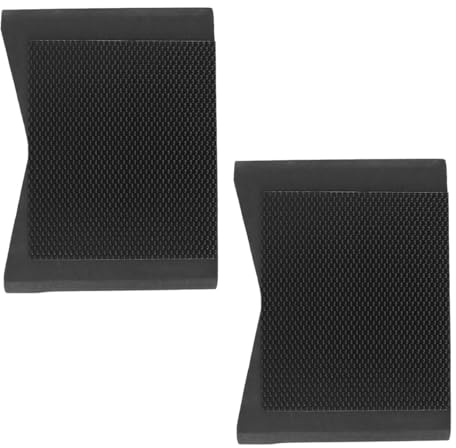 DUZEPA Sistema de anclaje de pedal de batería de espuma antideslizante, bloque de bombo doble, estabilizador de pedal, accesorios para batería acústica