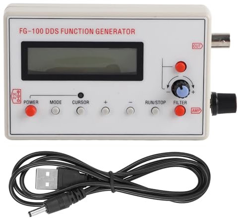 Generatore di Funzioni DDS, FG‑100 Modulo Sorgente Segnale 1Hz‑500KHz Generatore di Segnale