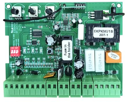 TOPENS EKPKMJ1B Print Circuit Control Board Replacement PCB for Single Swing Gate Opener Model A5 A5S A8131 AT6131 AT12131