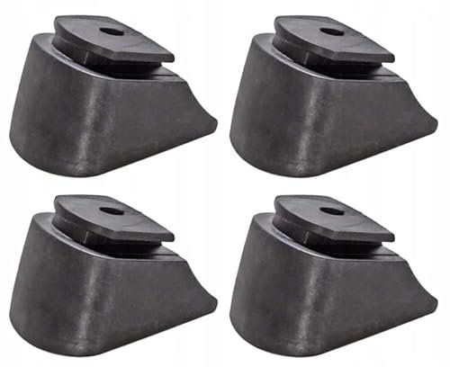 Inliner-Bremse Bremsstopper Gummi-Bremsklotz aus PU für Inlineskates Raven Profession (Black)