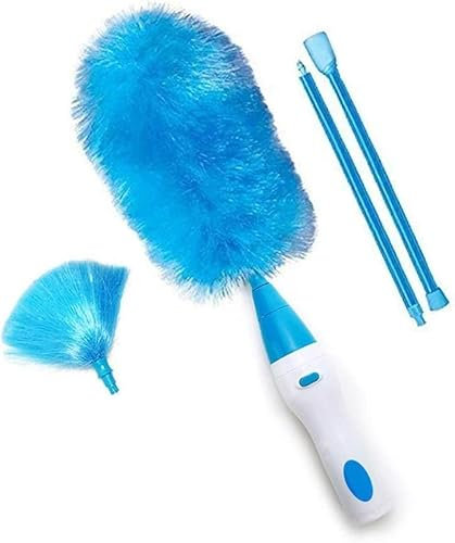 AntDau71 - Spolverino Elettrico, Spazzola elettrica Rotante a batteria, 360 Gradi Senza Fili Pulizia Spazzole per Pulire casa, cucina, bagno, piastrelle, ufficio, Auto. Spin Duster - CW784