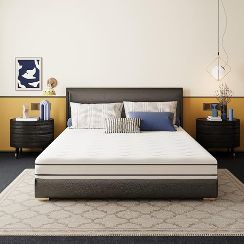 EGO Home Matratze 100x200 cm 16cm Härtegrad H2/H3 7-Zonen Kaltschaummatratze mit Memory Foam, Öko-TEX Zertifiziert, Wendematratze Rückenschonend - Weicher Bezug mit Wolken-Ahnlichem Tragegefühl