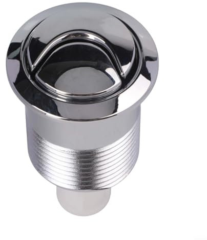 Besttoolifes Skipper 45 34455009 Réservoir de chasse d'eau avec bouton poussoir Chromé