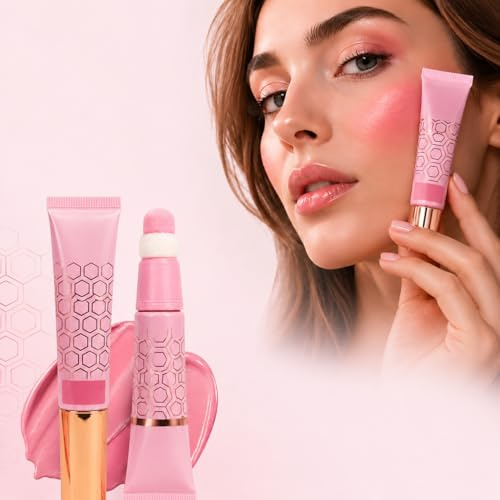 Cosmi Liquid Blush 102 Baby Dream – Fard Liquido 10 ml con Applicatore – Effetto Glow Naturale – Made in Italy – Liquido a Lunga Tenuta