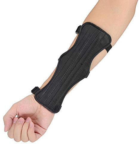 Archery Arm Guard, Adjustable Strap with Padded Protection for Forearm, for Target Practice, and Competition