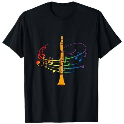 L'instrument De Musique Clé De Sol Clarinette T-Shirt