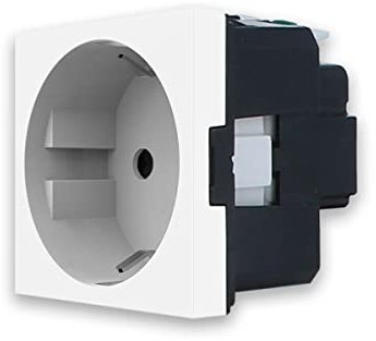 Presa da incasso 1 – 6 scomparti per inserti Livolo, serbatoi a pavimento, a scomparsa opzionale, con inserti Livolo da montare autonomamente (presa VDE – LEG-77211)