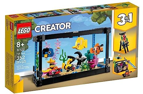 Lego Creator Fish Tank 31122 Exclusive 3-in-1 Building Set for 8 years and up