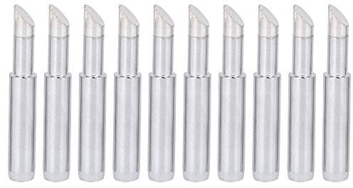 Punte per Saldatura, 10 Pezzi 900M‑T‑5C Kit Punte per Saldatore Senza Piombo Sostituzione per Saldatrici con Più Stagno