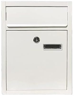 Wall-Mount Mailbox Mailbox, Outside Mailbox, Wall Mount Mailboxes, Hanging Metal Mailbox, Modern Mailbox, Drop Box Suitable for House Home