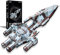 Piececool 3D Puzzle Metall Raumschiff Blauer Raum, Dreikörperproblem Weltraumkampfschiff Handwerk Modellbausätze für 340 Edelstahl, 3D Puzzles Modellbausatz Erwachsene, Geschenk, Dekoration, 259 Teile