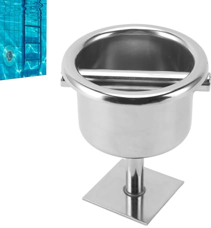Dgayaeic Corde de natation | Pièce de fixation en acier inoxydable | Fixation de corde de natation en acier inoxydable, pour fixation de sangle de flotteur, entretien extérieur et intérieur