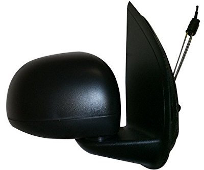 MAX MFT125-R Retrovisore a Cavi Convesso Destro, Nero