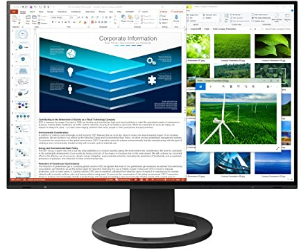 EIZO FlexScan EV2485-BK LED Display 61,2 cm (24.1) 1920 x 1200 Pixel WUXGA Nero FlexScan EV2485-BK, 61,2 cm (24.1), 1920 x 1200 Pixel, WUXGA, LED, 5 ms, Nero