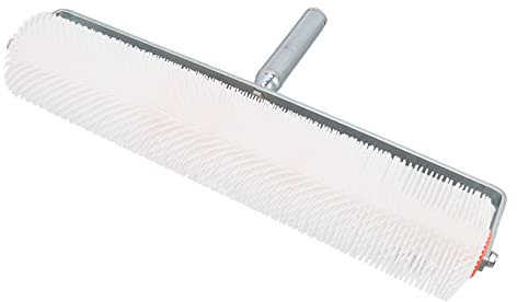 Rouleau à pointes dégivoyant l'auto-mise à niveau PVC Plastique rond à aiguille épaisse plancher Aération Rouleau de ciment de ciment outils pour la chape de sol et la