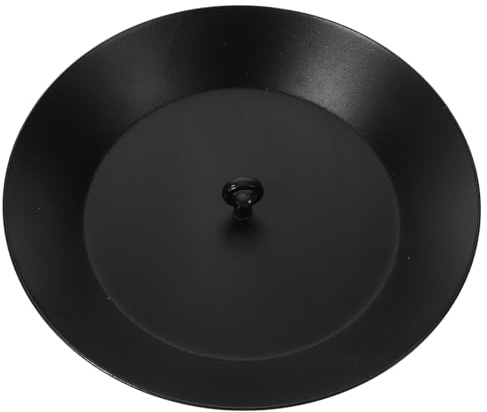 NUOBESTY Raccoglitore Acqua Piovana in Lega di Alluminio Nero Facile Installazione, Vasca Decorativa per Raccolta Acqua da Catena Pioggia per Giardino e Balcone