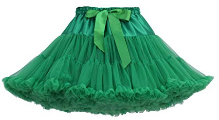 FNKDOR Jupon années 50 Vintage en Tulle Rockabilly Petticoat Femmes Plissé Taille Haute Jupon de Princesse pour Mariage Petticoat(C,Taille: 56-100cm)
