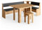 Vicco Eckbankgruppe Roman, Goldkraft Eiche/Anthrazit, 210 x 120 cm mit Tisch