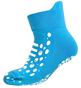Chaussettes pour enfants R.EVENGE POOL pour les activités dans la piscine et sur les surfaces humides, antibactériennes et antidérapantes, azur, XXS
