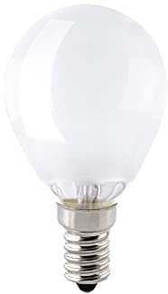 SIGOR LED Filamentlampe Kugel, 4,5W, E14, 470lm, 2700-2200K, Dim-To-Warm, matt