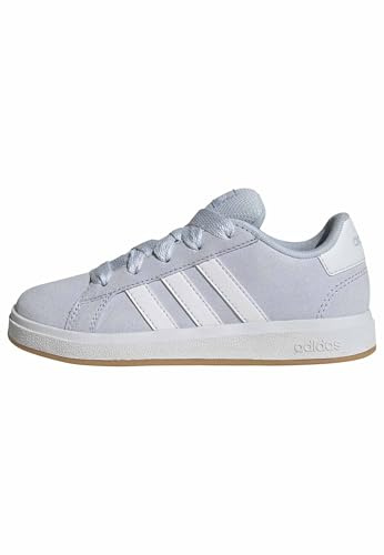 adidas Mixte Enfant Grand Court 00s Shoes Kids, Crystal Sky/FTWR White/Gum 3, 30 EU