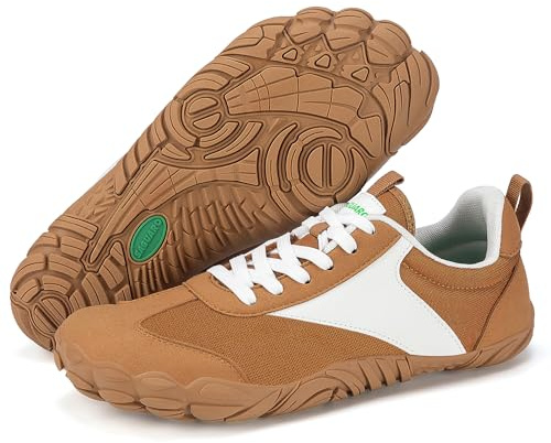 SAGUARO Barefoot skor unisex minimalistiska barfota sneakers som andas lätt
