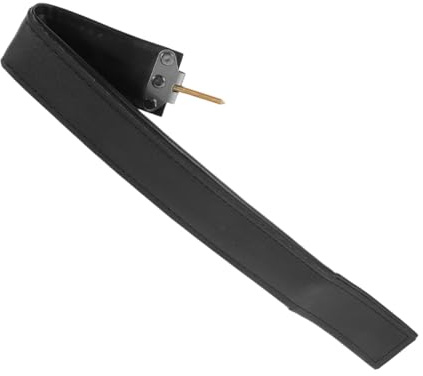 Milisten Cinghia per Fisarmonica Mano Mancina in Pelle per Fisarmonica Basso Tracolla Resistente e Leggera Accessorio di Ricambio da 56 CM Adatta a Musicisti Mancini