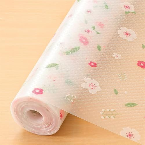 ATHEM Drawer Liner, Non-Slip Kitchen Shelf Liner for Cupboards & Cabinets | Non-Adhesive Shelf Protector, Waterproof Fridge Liner for Kitchen Drawers, Cabinets and Cupboards, EVA, 60x900CM