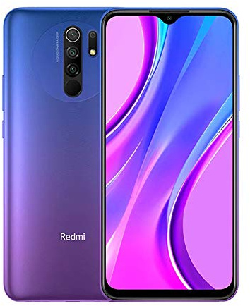 Xiaomi Redmi 9 Teléfono 3Gb Ram + 32Gb Rom, 6.53” Fhd+ Dot Drop Pantalla, Me Tek Helio G80 Octa-Core Procesador, 8Mp Frontal & 13Mp+8Mp+5Mp+2Mp Ai Quad Cámara Trasera Versión Global (Morado)