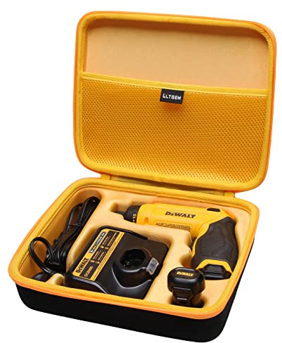 LTGEM Koffer für Dewalt DCF680N2 8V MAX Akkuschrauber, Akkus und Ladegerät, nur Etui