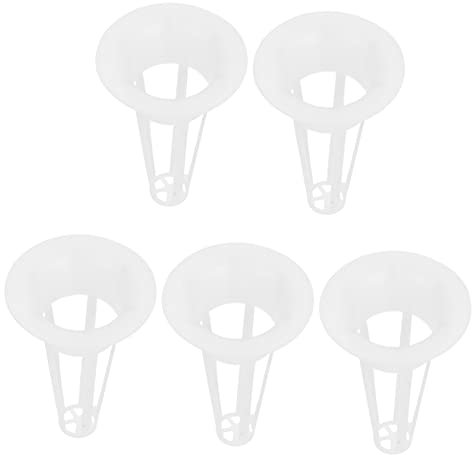 Cabilock 50 Pcs Cesta De Crecimiento De Plantas Vasos De Red De Malla Ranurada Macetas Copas De Malla Ranurada Tazas De Cultivo De Plantas Taza De Jardinería El Plastico Inteligente