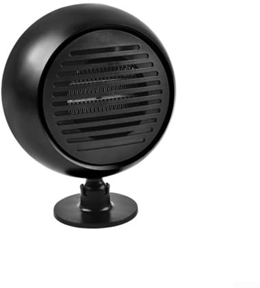 Descongelador de parabrisas y calentador de vehículo 12V180W Diseño compacto para una fácil instalación (negro)