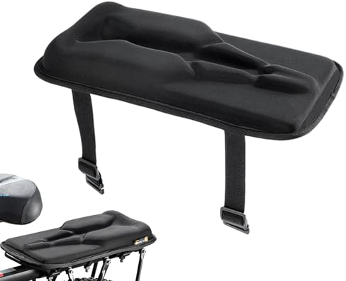 Sedile posteriore per bicicletta | 600D Oxford traspirante sella – fibbia regolabile sedile passeggero bici | per bambini bambini ciclismo scooter spiaggia strada