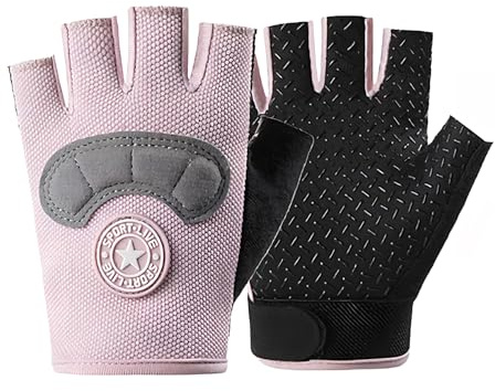 Mecmbj Fahrradhandschuhe Kinder, rutschfest, Reithandschuhe Kinder