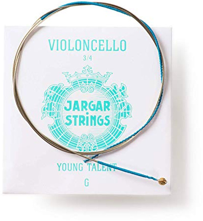 JARGAR Ce-GY-34 Cello Young Talent G-Saite, 3/4 (1,81 mm) för cello Blå // blå Size/Größe: 3/4 Cello Medium/standard
