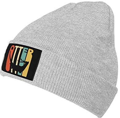 Men Women Skull Cap Vintage Style Animal Warm Beanie Soft Knitted Beanies Cap Comfortable Chemo Hat for Cycling Under Helmet Winter