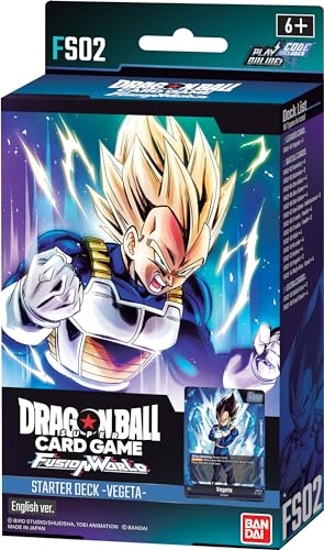 Bandai | Dragon Ball Super CG: Starter Deck - Fusion World (FS03) | Trading Card Game | Ages 6+ | 2 Players | 30 Minutes Playing Time
